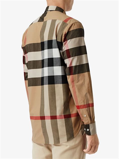 burberry overhemd online|burberry her men's clothing.